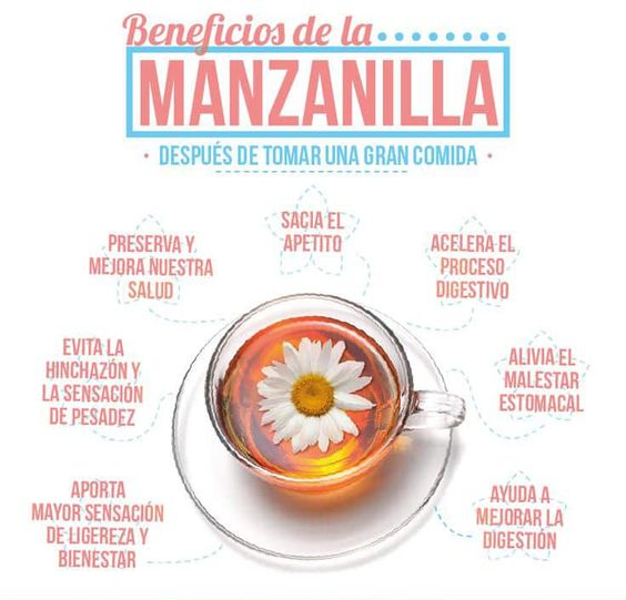 Beneficios Té de Manzanilla